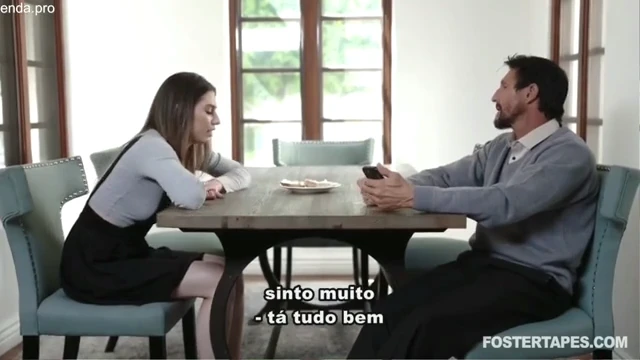 Filha Adotiva Engole Toda Porra do Pai Adotivo