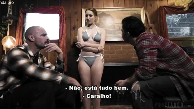 Vizinhos Tarados Metem a Vara na Branquela Safada